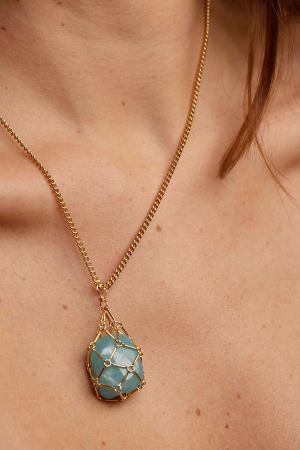 Secret Pendant - Amazonite