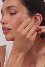 Through-earring - Cultured Pearl