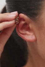 Faux triple conch piercing - Eclat