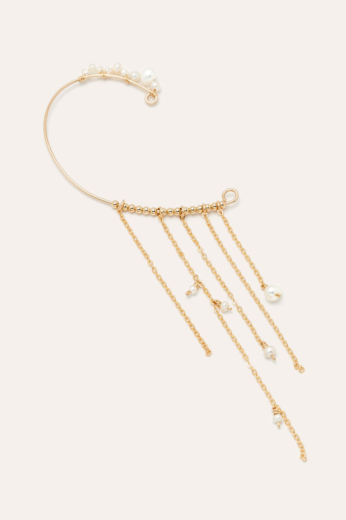 Fringe earrings - Envolée de perles