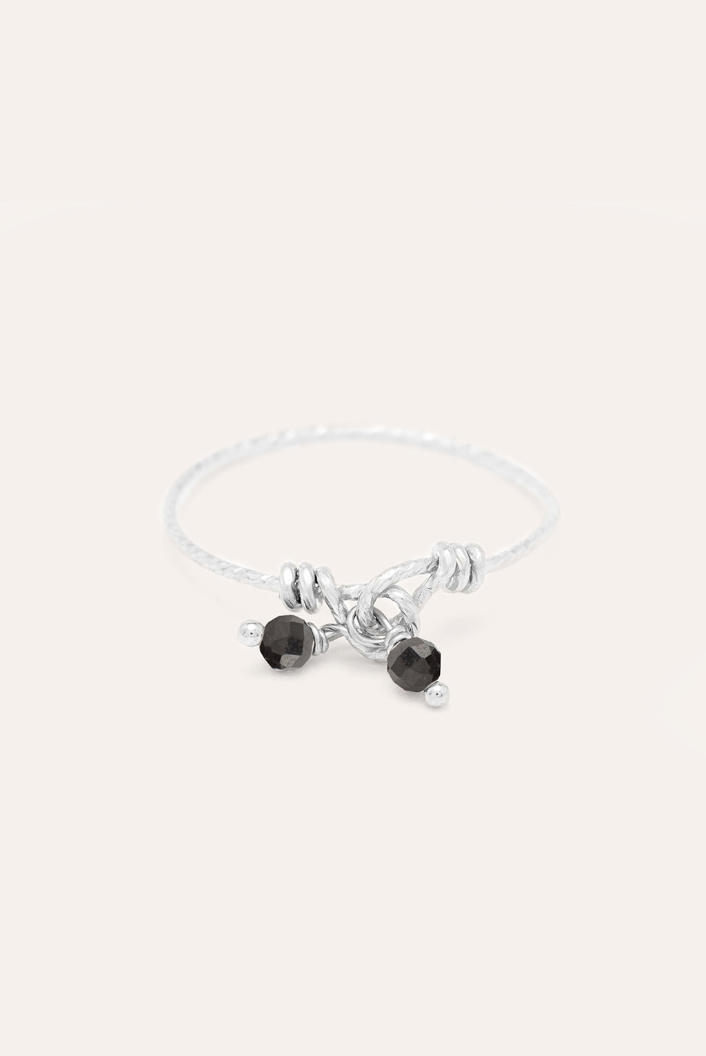 Ring pampille sparkle - faceted stones