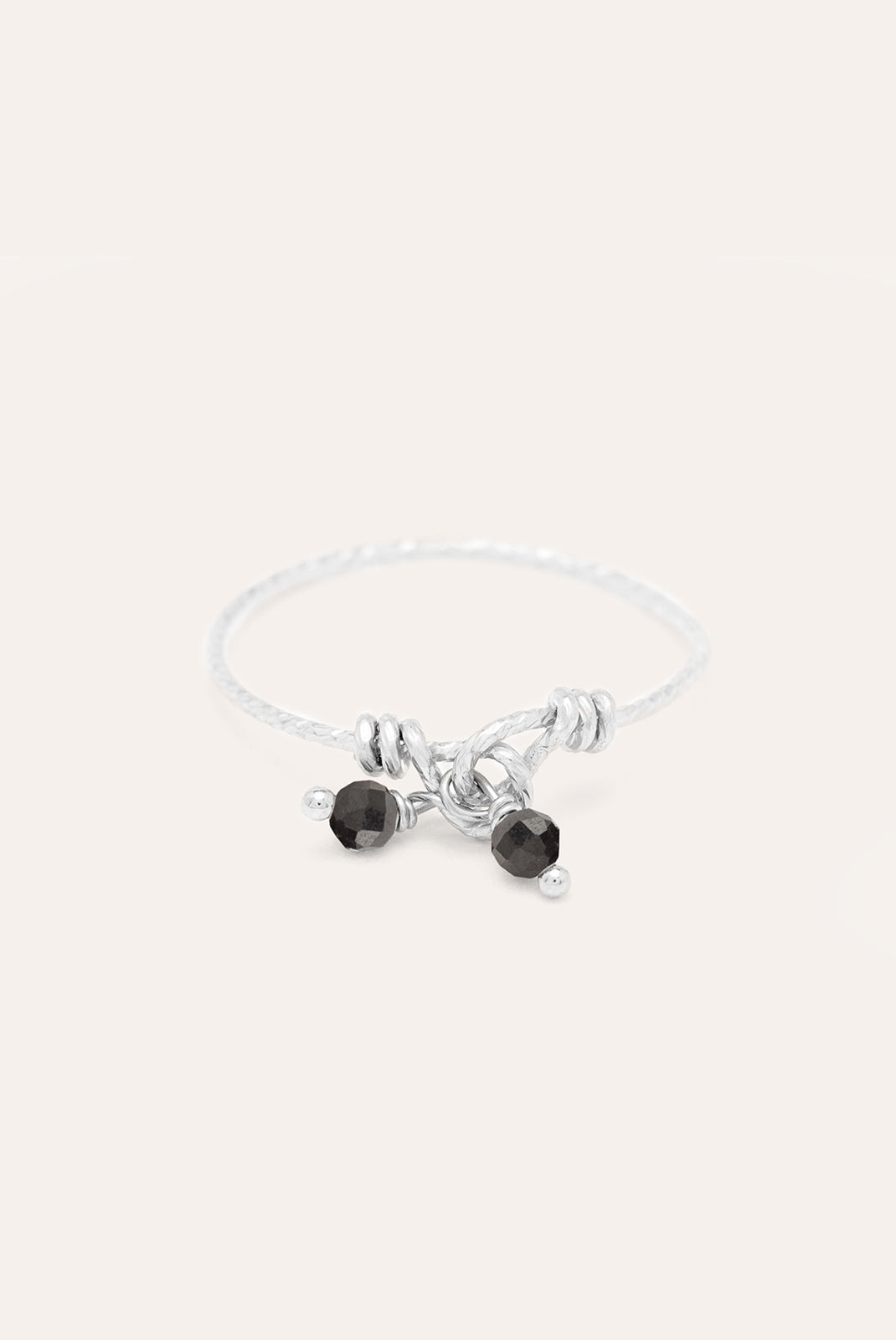 Ring pampille sparkle - faceted stones