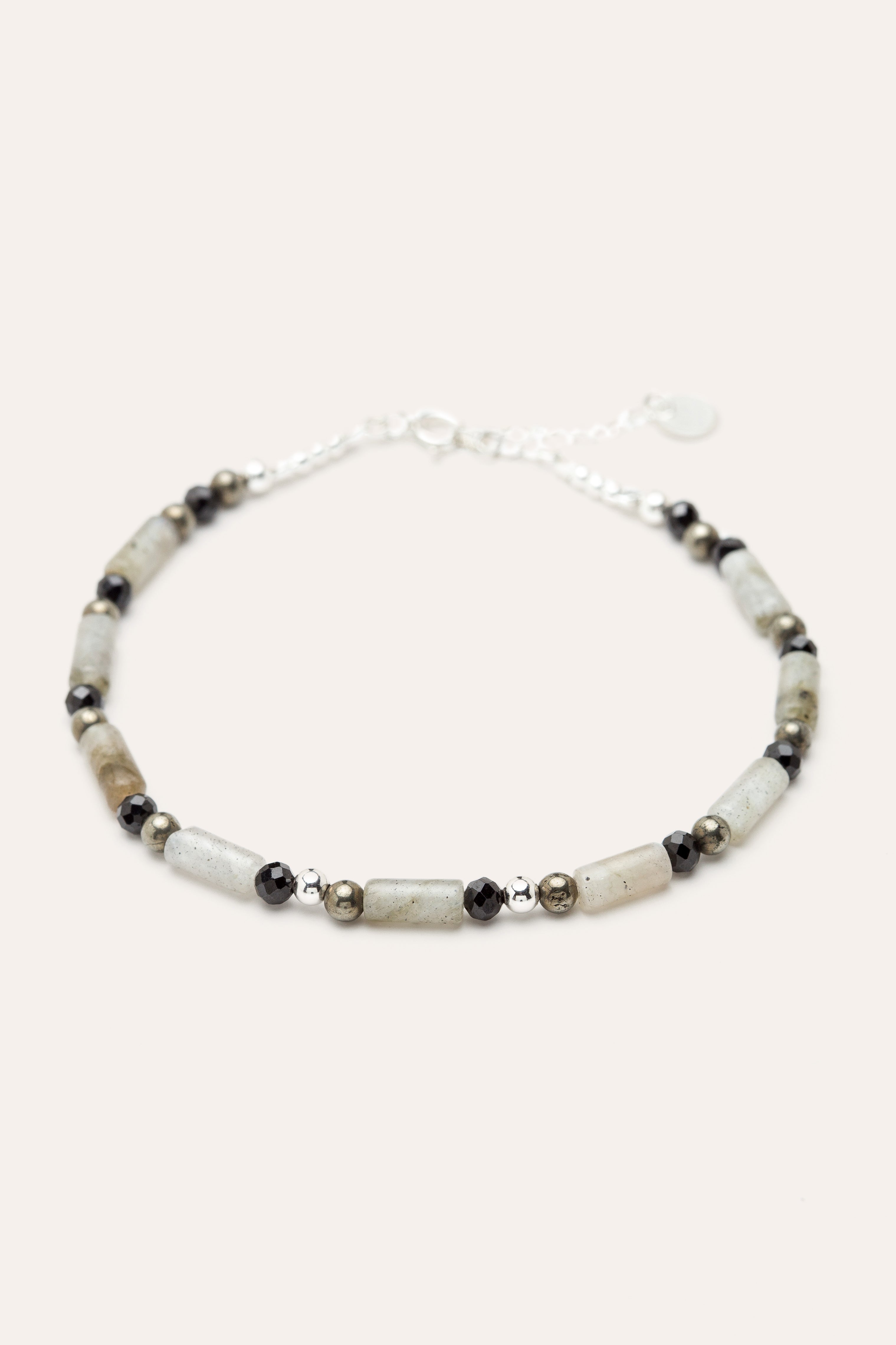 Lamé Bracelet - Moonstone - Man