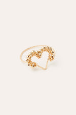 Half Lace Heart Ring - Limited Edition