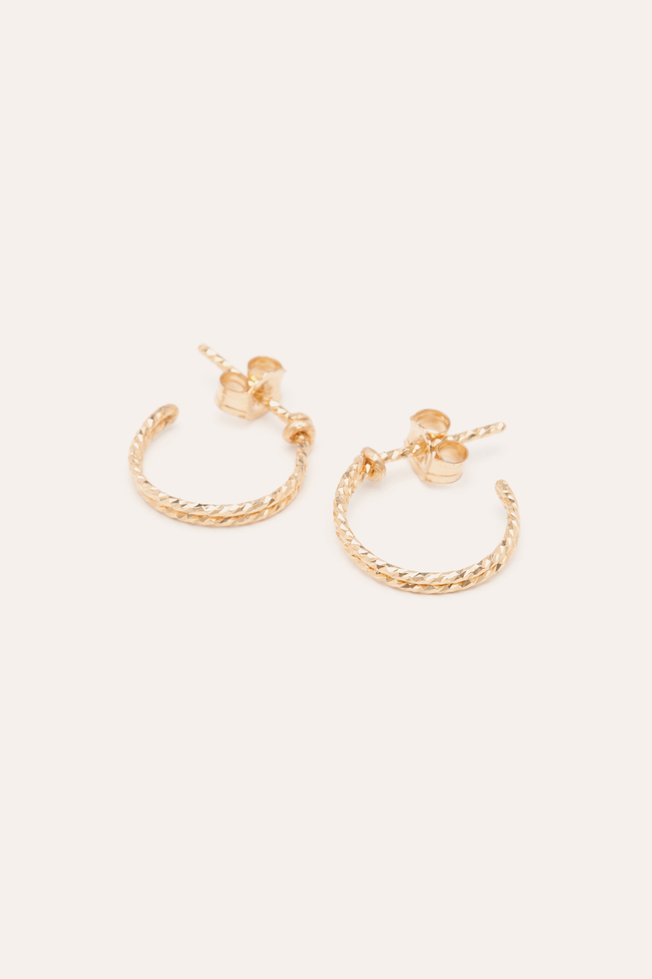 petites créoles en gold filled 