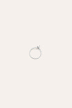 Mini sparkle creoles - Silver