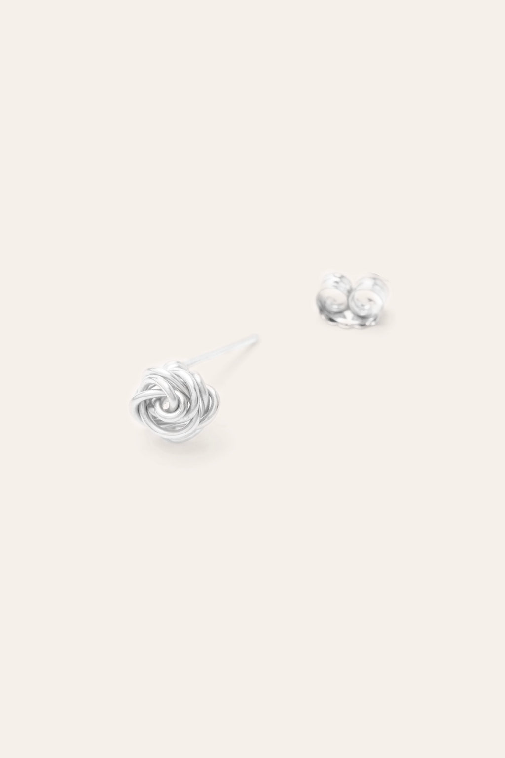Twisted Flower Chips - Silver