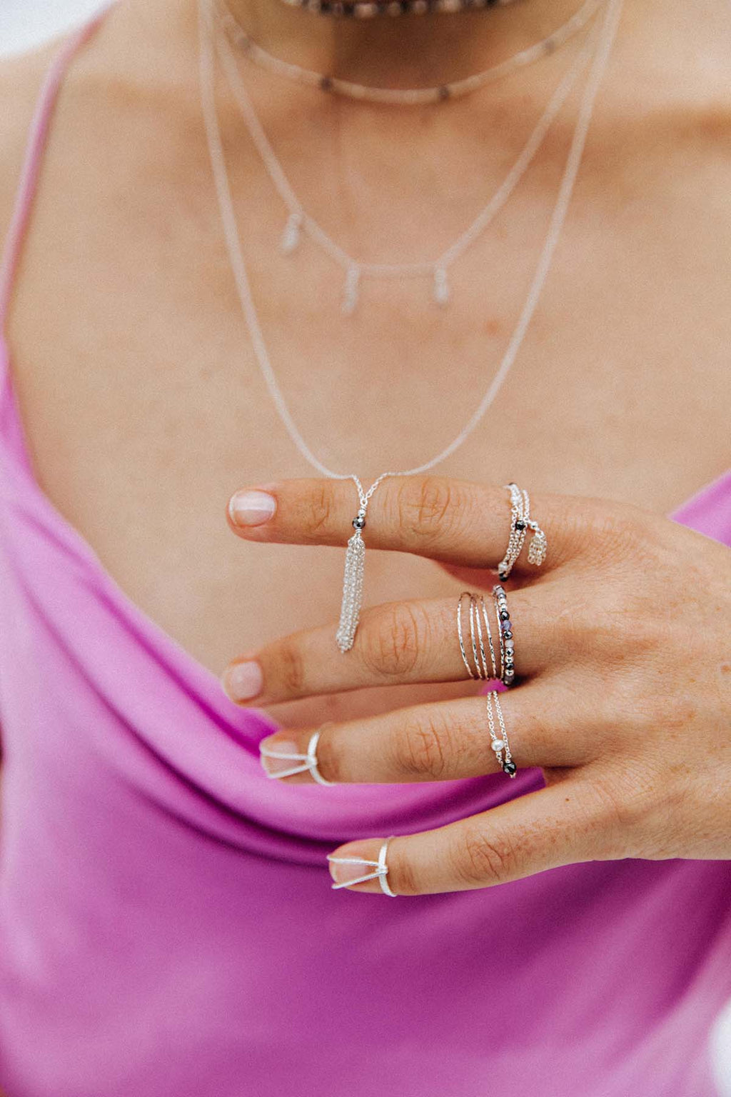 Satellite chain ring