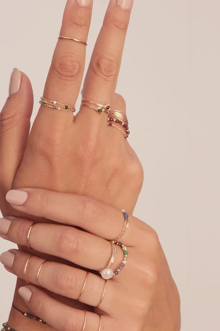 Satellite chain ring