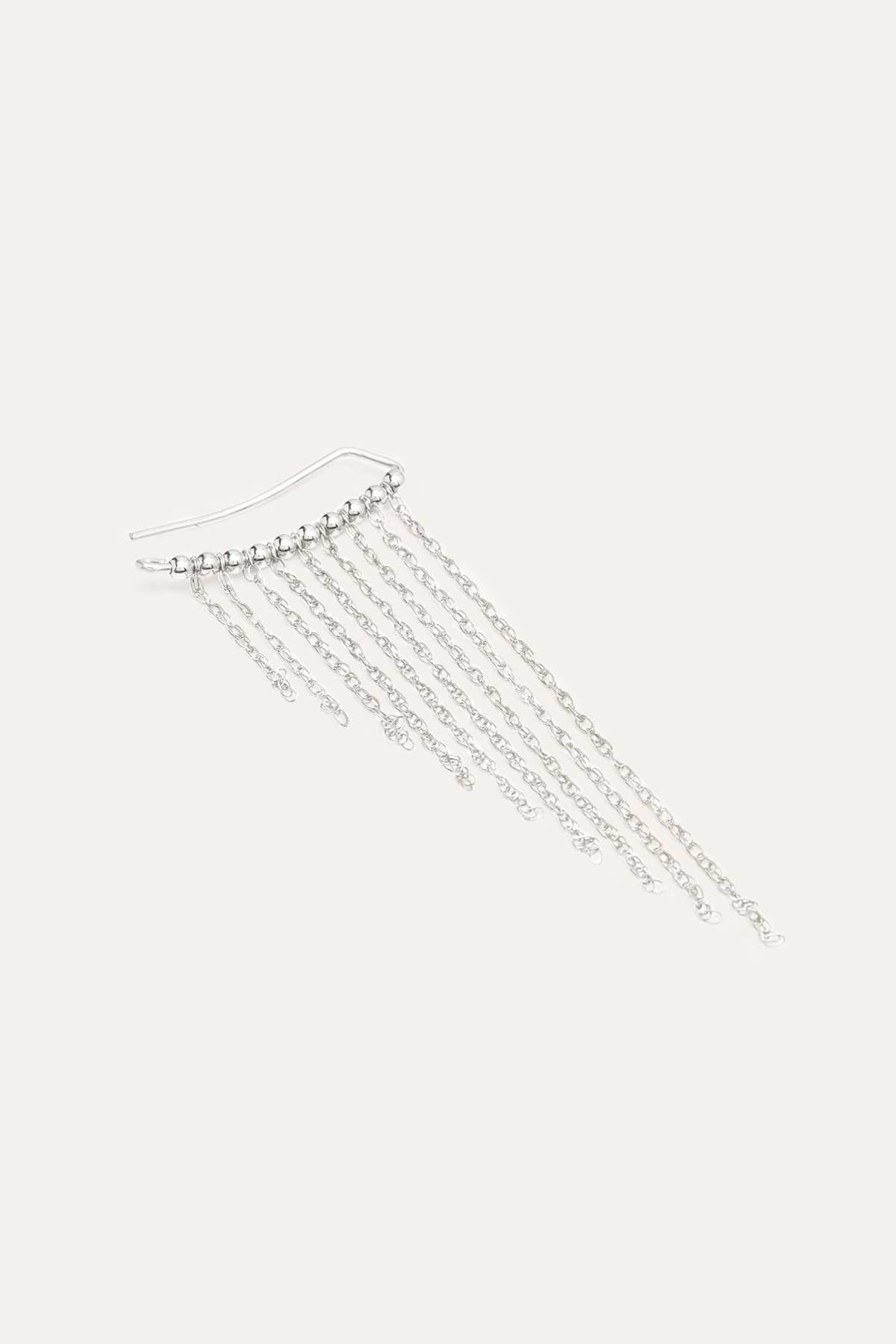Large fringed climber - Silver